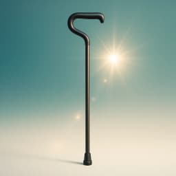 Illustration of a walking stick